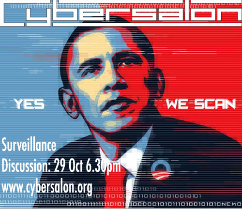 Yes We Scan- Surveillance 29 Oct 6.30pm