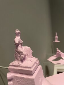 3D model in pink of Angel de Independencia
